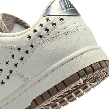 Nike Women's Dunk Low Sail Metallic Silver