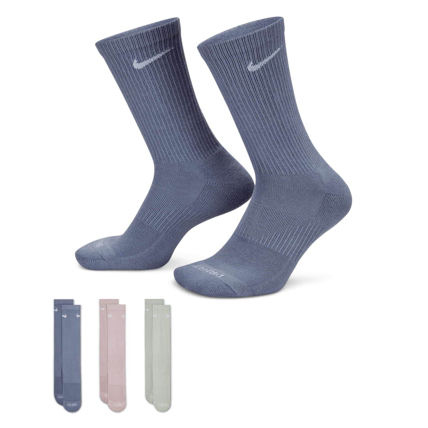 Nike Everyday Plus Cushioned Socks Multi 3-Pack