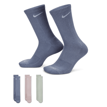 Nike Everyday Plus Cushioned Socks Multi 3-Pack