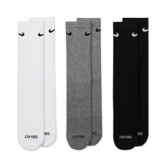 Nike Everyday Plus Cushioned Socks 3-Pack Multi