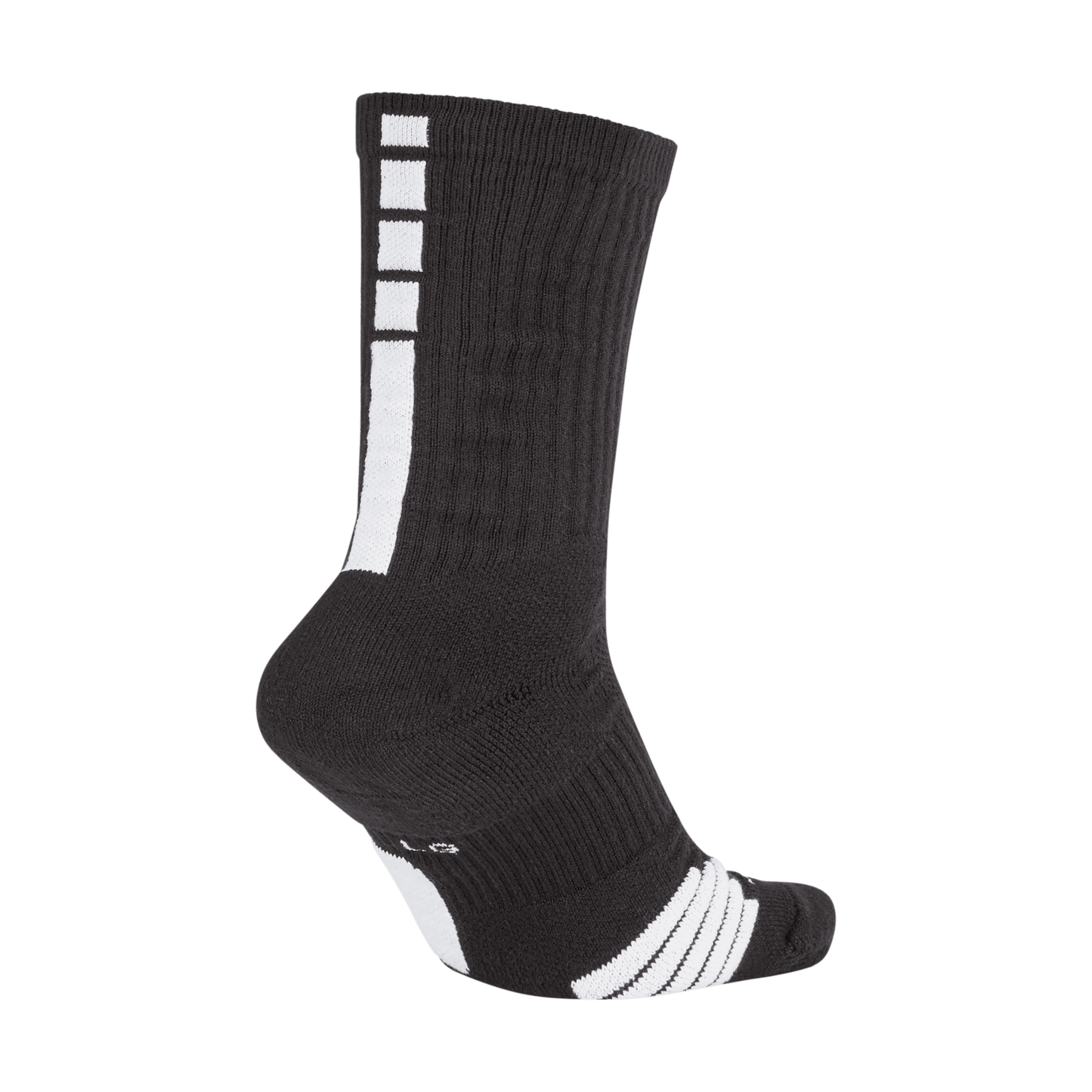 Nike Elite Crew Socks Black White