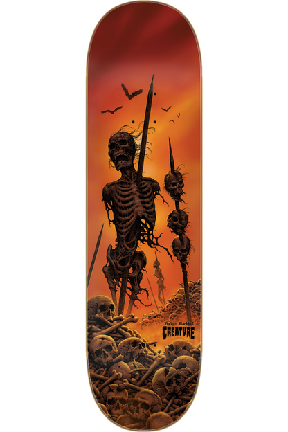 Creature Baekkel Wasted Pro Skateboard Deck 8.6
