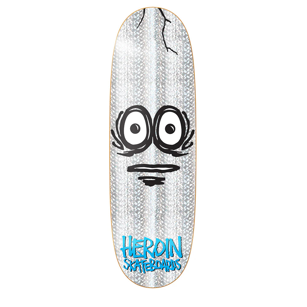 Heroin Very Big Holo Egg Skateboard Deck 10.0