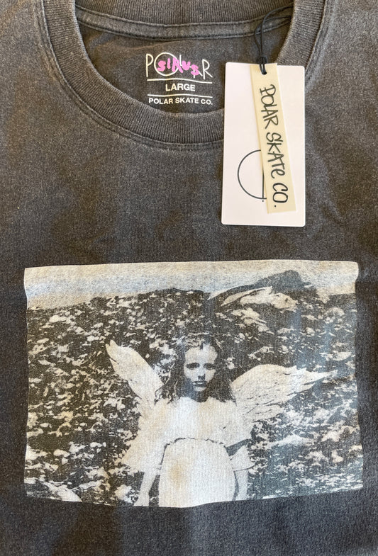 Polar Angel T-Shirt Black Silver