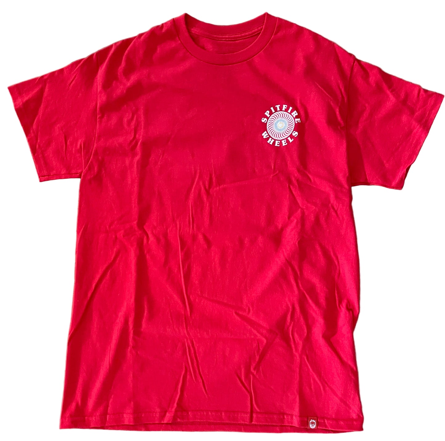 Spitfire Wheels Swirl T-Shirt Red