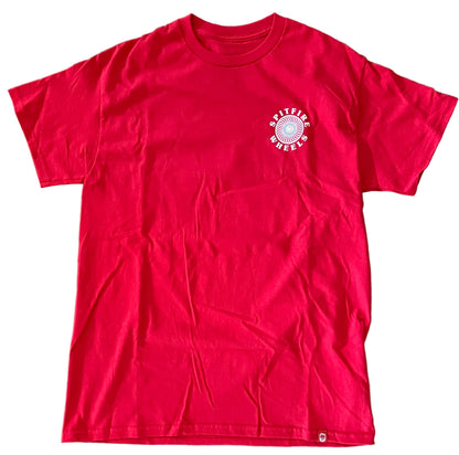 Spitfire Wheels Swirl T-Shirt Red