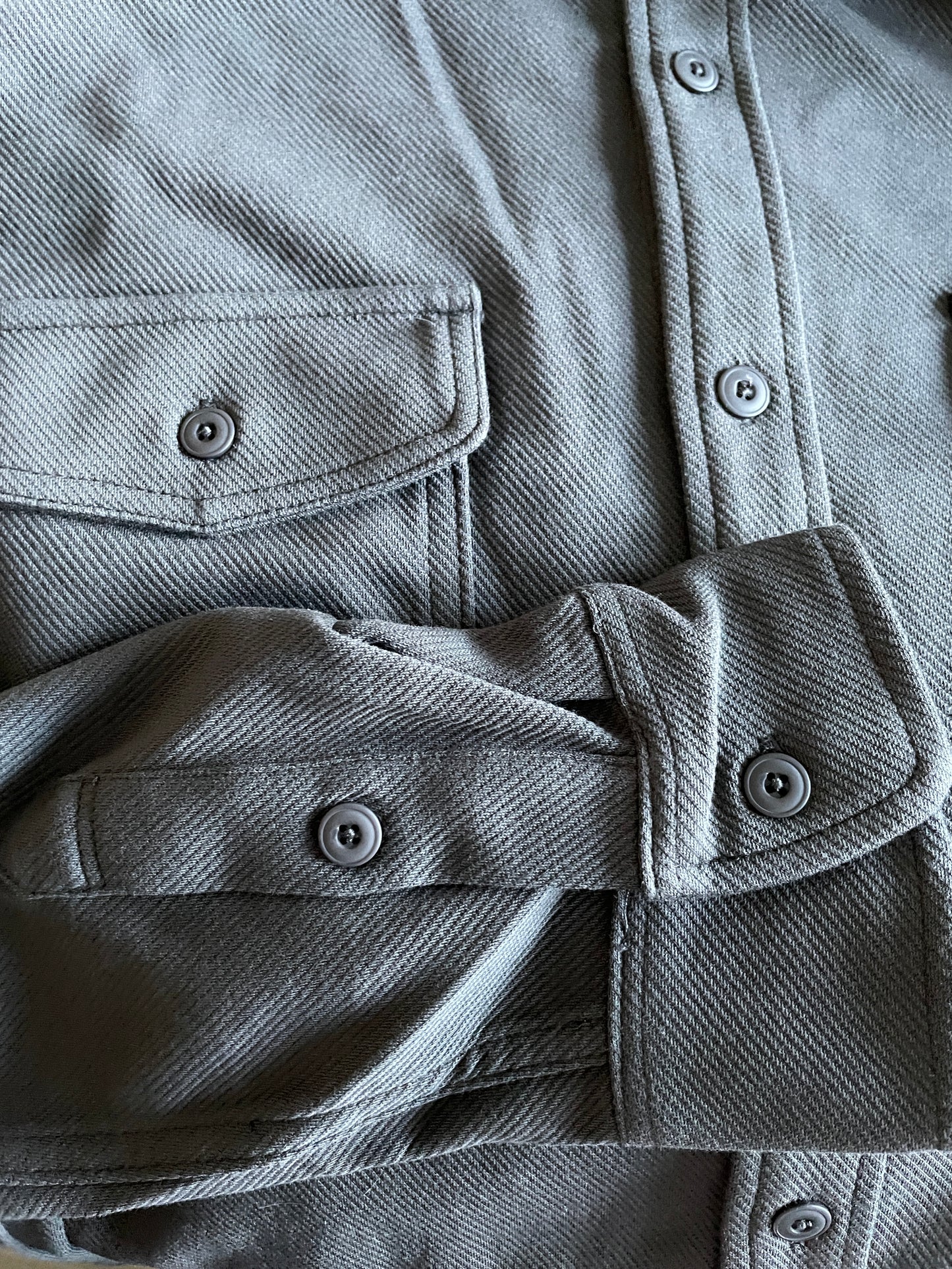 Double R Kicks Banks Midweight Longsleeve Shirt Charcoal