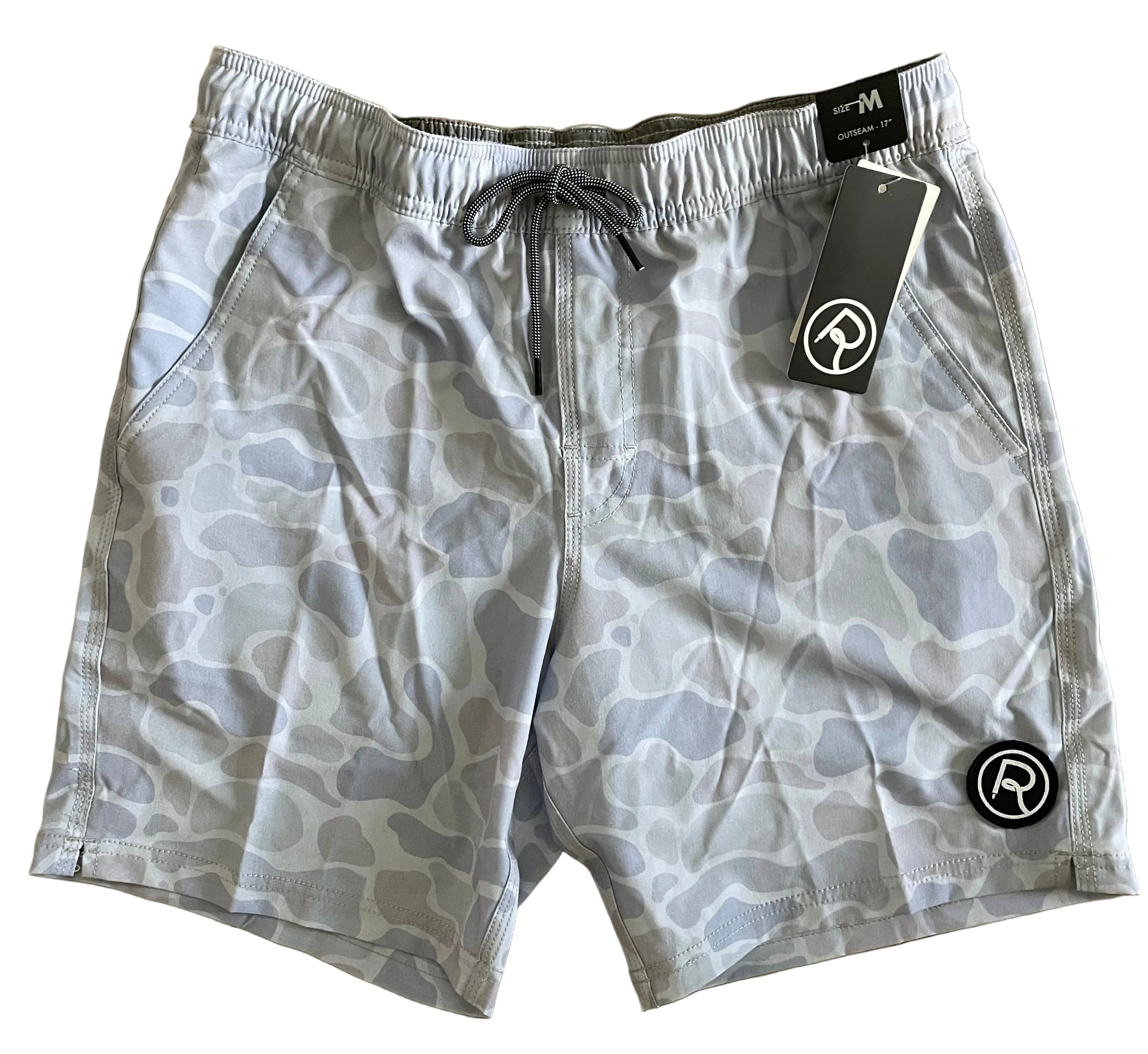 Double R Kicks Tracker Peformance Short Light Grey Camo | Double R Kicks