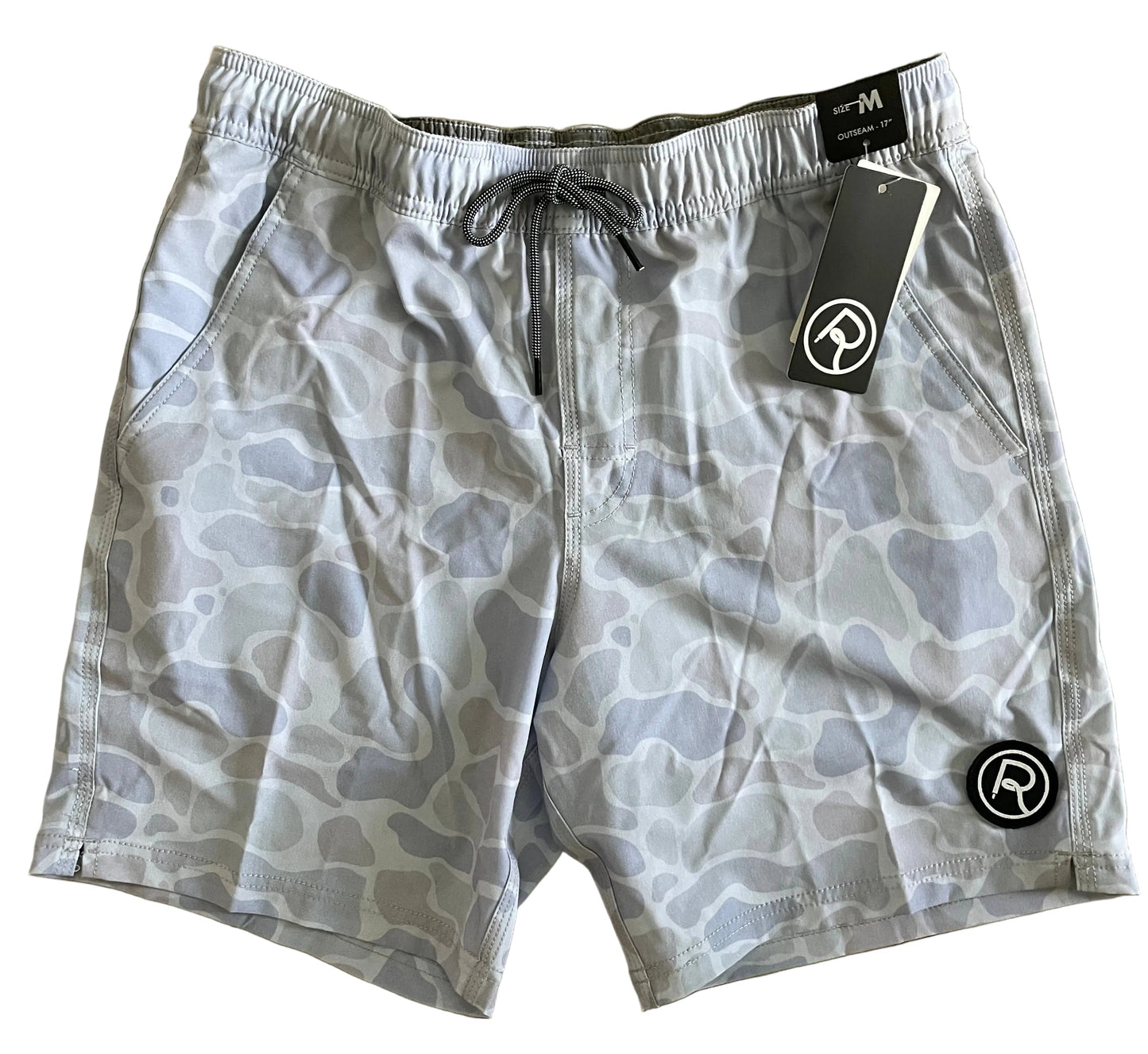 Double R Kicks Tracker Peformance Short Light Grey Camo