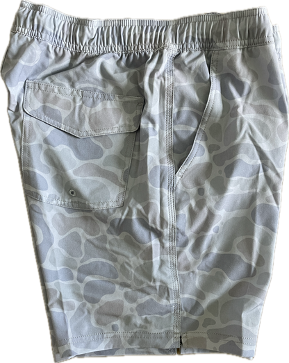 Double R Kicks Tracker Peformance Short Light Grey Camo
