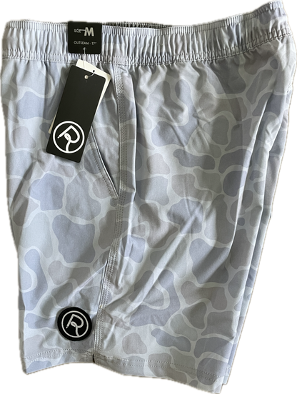 Double R Kicks Tracker Peformance Short Light Grey Camo