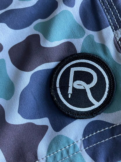 Double R Kicks Tracker Peformance Short Moss Teal Camo