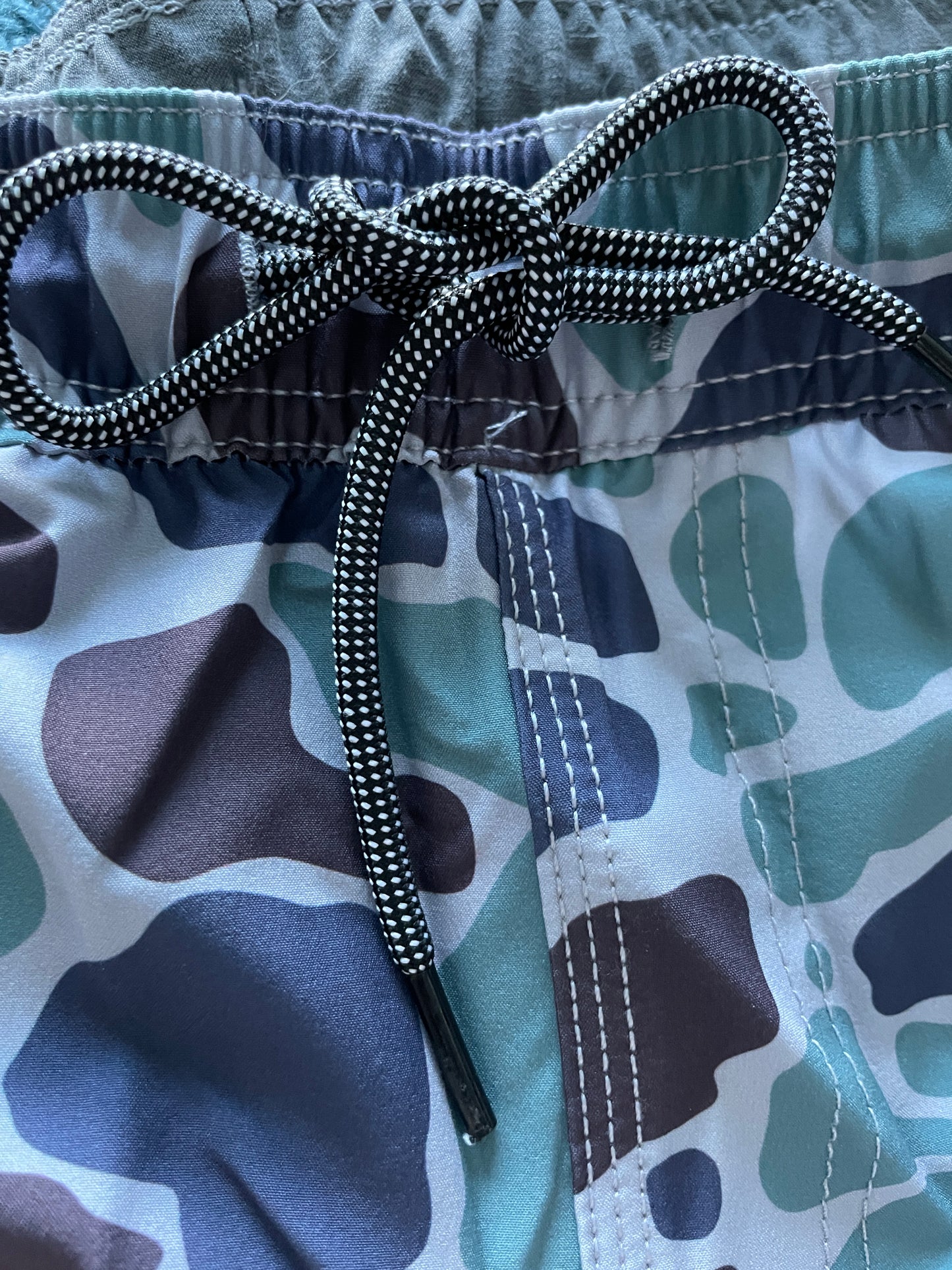 Double R Kicks Tracker Peformance Short Moss Teal Camo