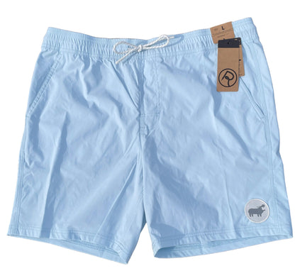 Double R Kicks Ledge Performance Shorts Ice Blue