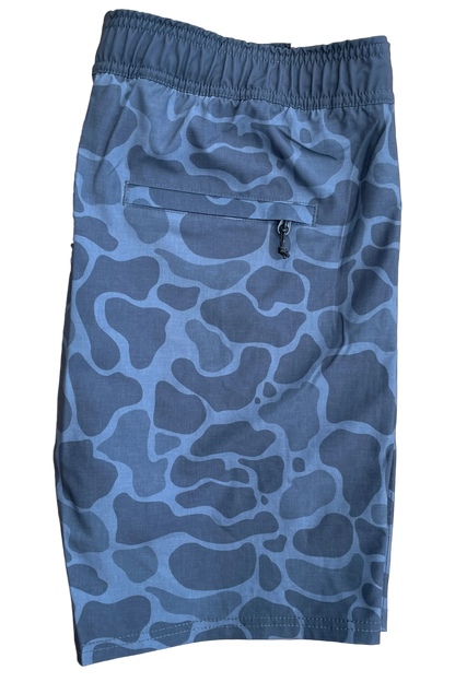 Double R Kicks Davis Performance Shorts Charcoal Camo