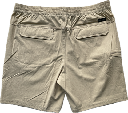 Double R Kicks Offshore Performance Shorts Khaki