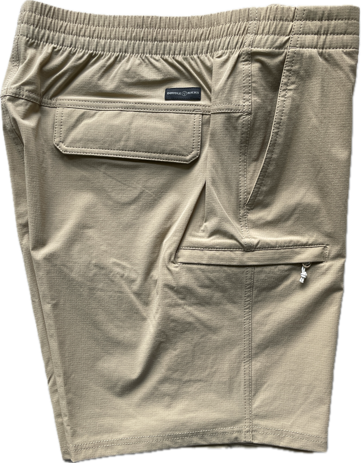 Double R Kicks Offshore Performance Shorts Khaki