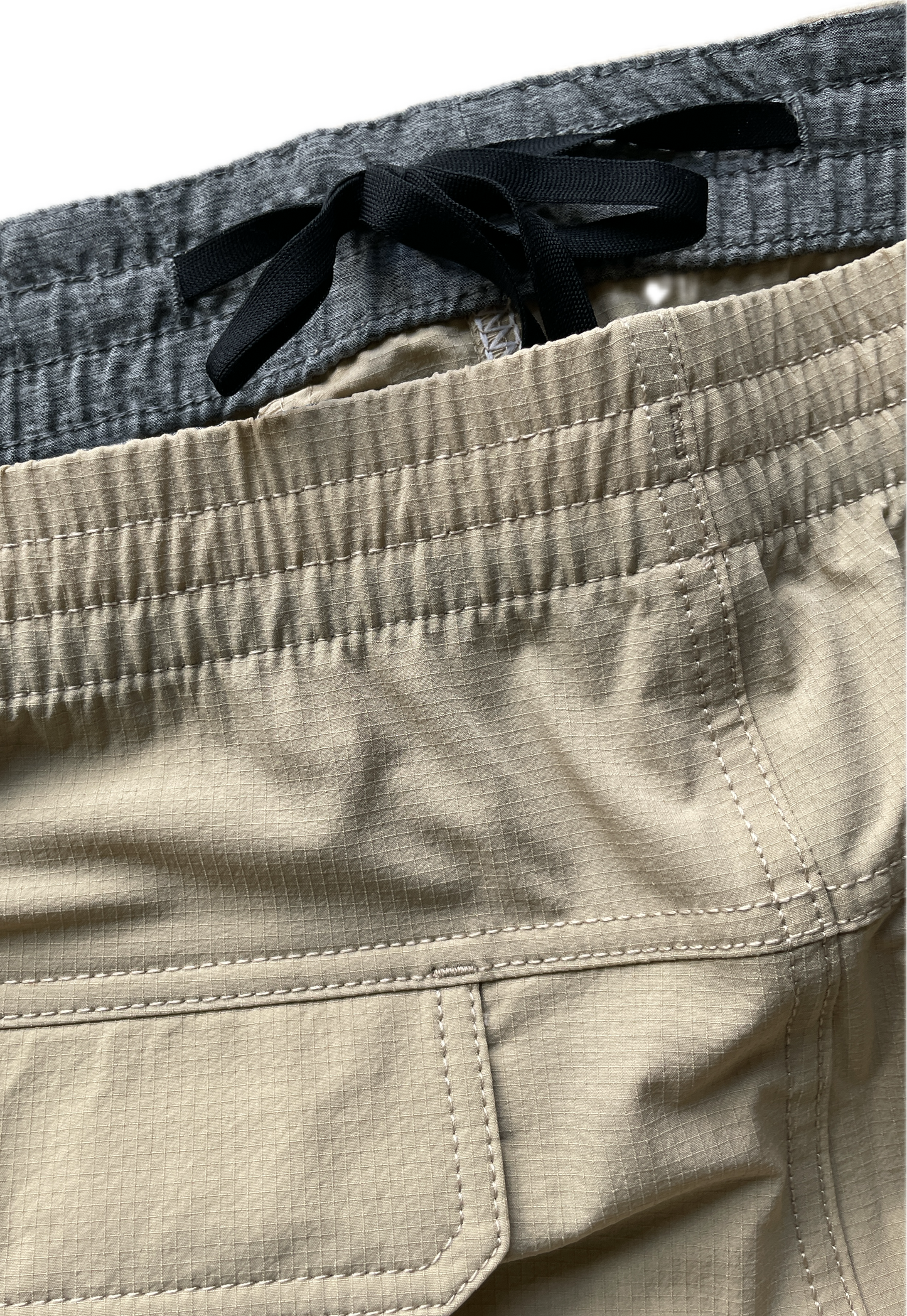 Double R Kicks Offshore Performance Shorts Khaki