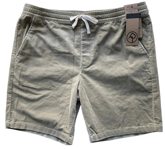 Double R Kicks Latitude Corduroy Shorts Khaki