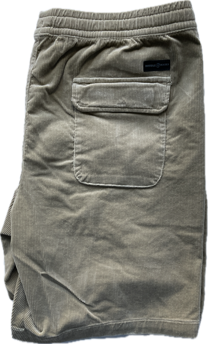 Double R Kicks Latitude Corduroy Shorts Khaki