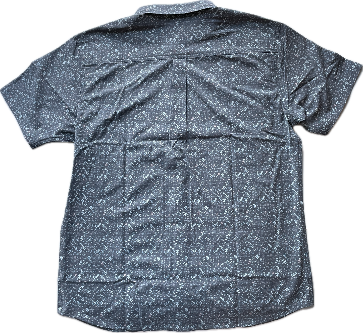 Double R Kicks Cypress Performance Woven Shirt Vintage Black Floral