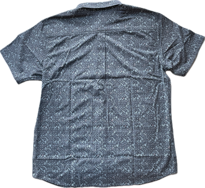 Double R Kicks Cypress Performance Woven Shirt Vintage Black Floral