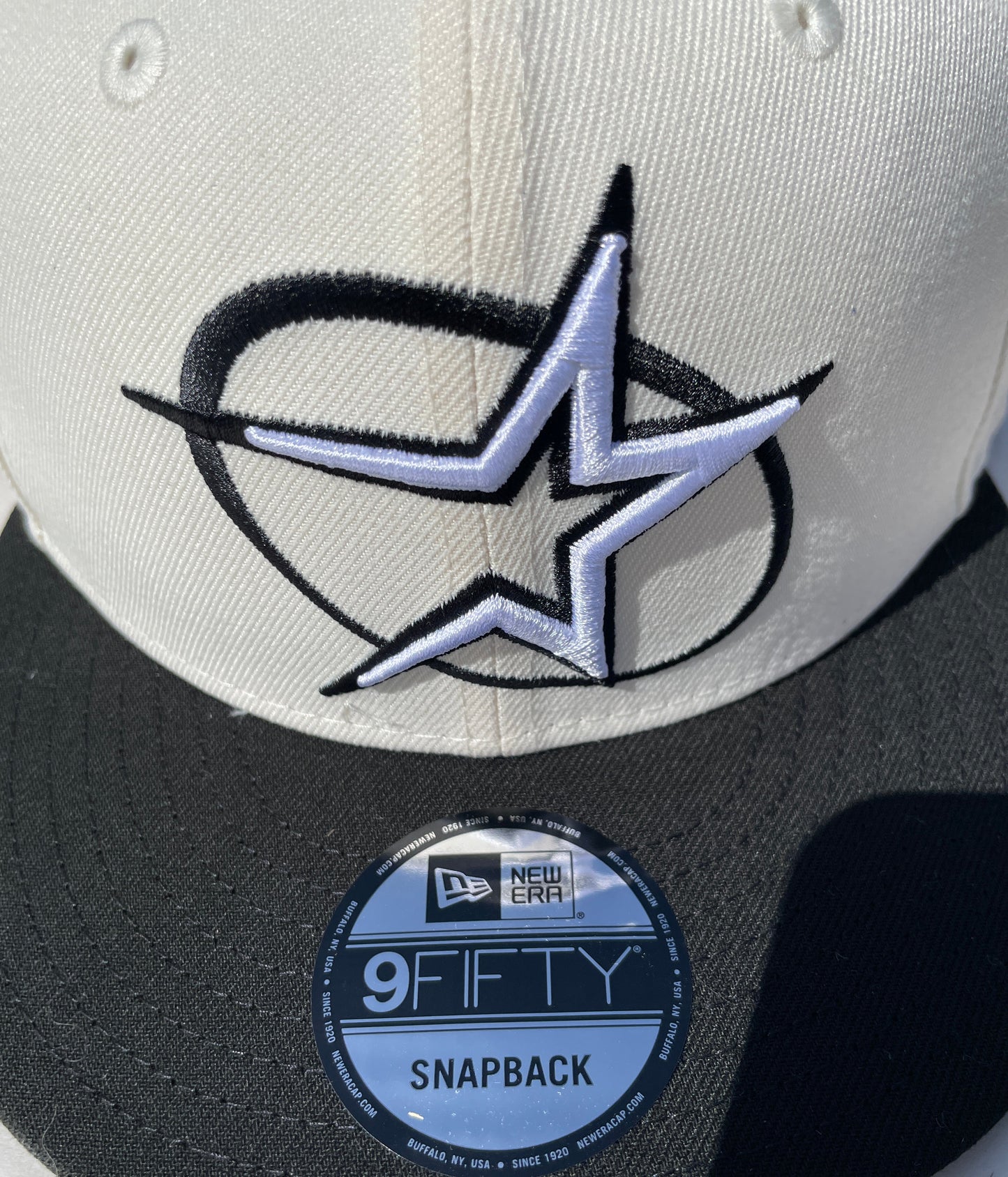 New Era x Double R Kicks Astros White Star 9Fifty Hat