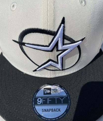 New Era x Double R Kicks Astros White Star 9Fifty Hat