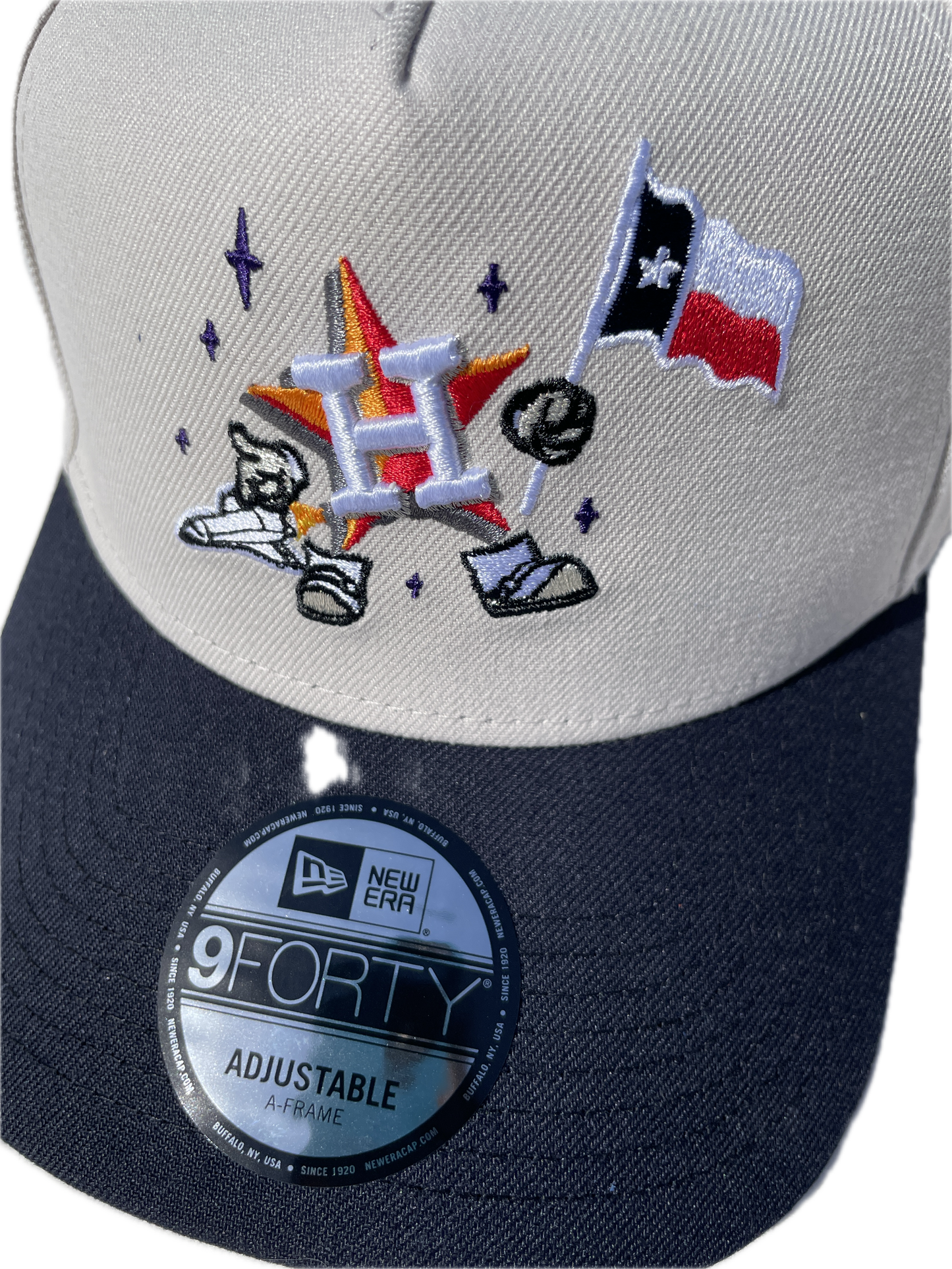 New Era x Double R Kicks Astros Space Star 9Forty Hat
