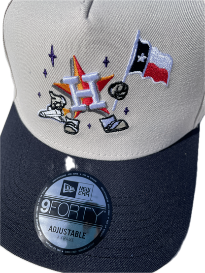 New Era x Double R Kicks Astros Space Star 9Forty Hat