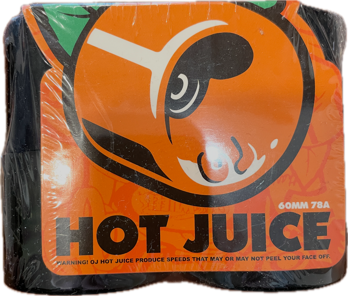 OJ Hot Juice Black 60mm 78a Skateboard Wheels