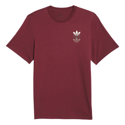 Adidas TR TRE T-Shirt Maroon Earth