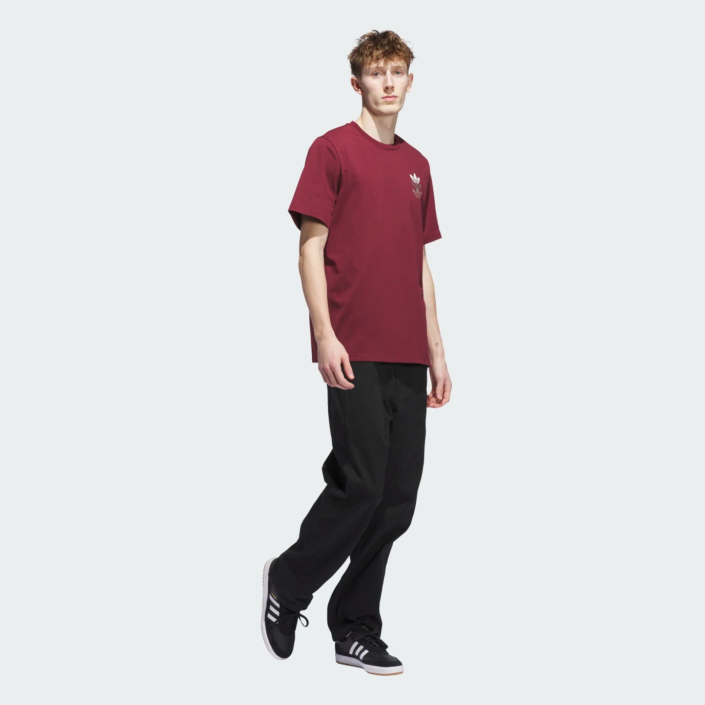 Adidas TR TRE T-Shirt Maroon Earth