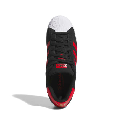 Adidas Superstar ADV Black Better Scarlet