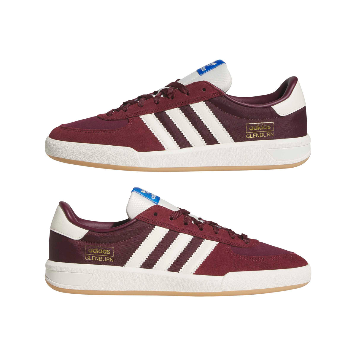 Adidas Glenburn Maroon Chalk White