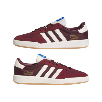 Adidas Glenburn Maroon Chalk White