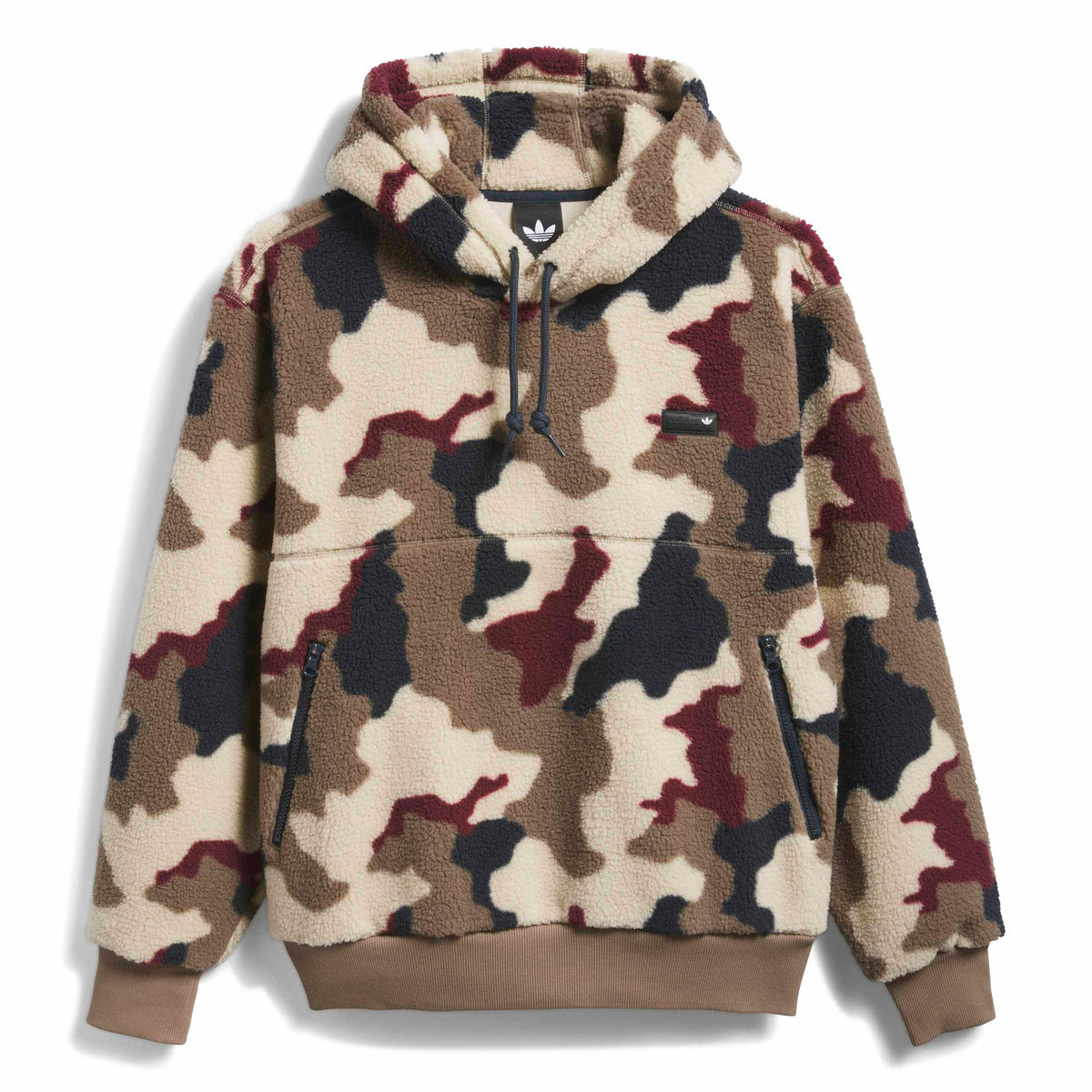 Adidas Skateboarding FS+ High Pile Fleece Camo Hoodie