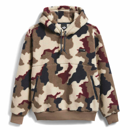 Adidas Skateboarding FS+ High Pile Fleece Camo Hoodie