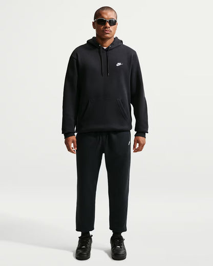 Nike Club Fleece Pullover Hoodie Black