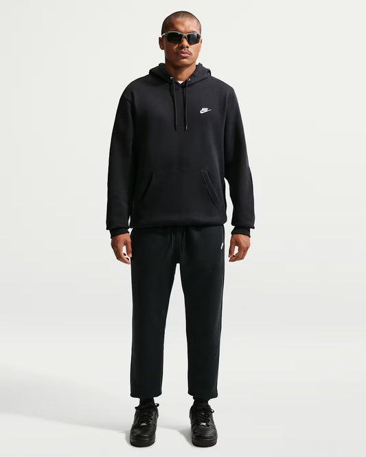 Nike Club Fleece Pullover Hoodie Black