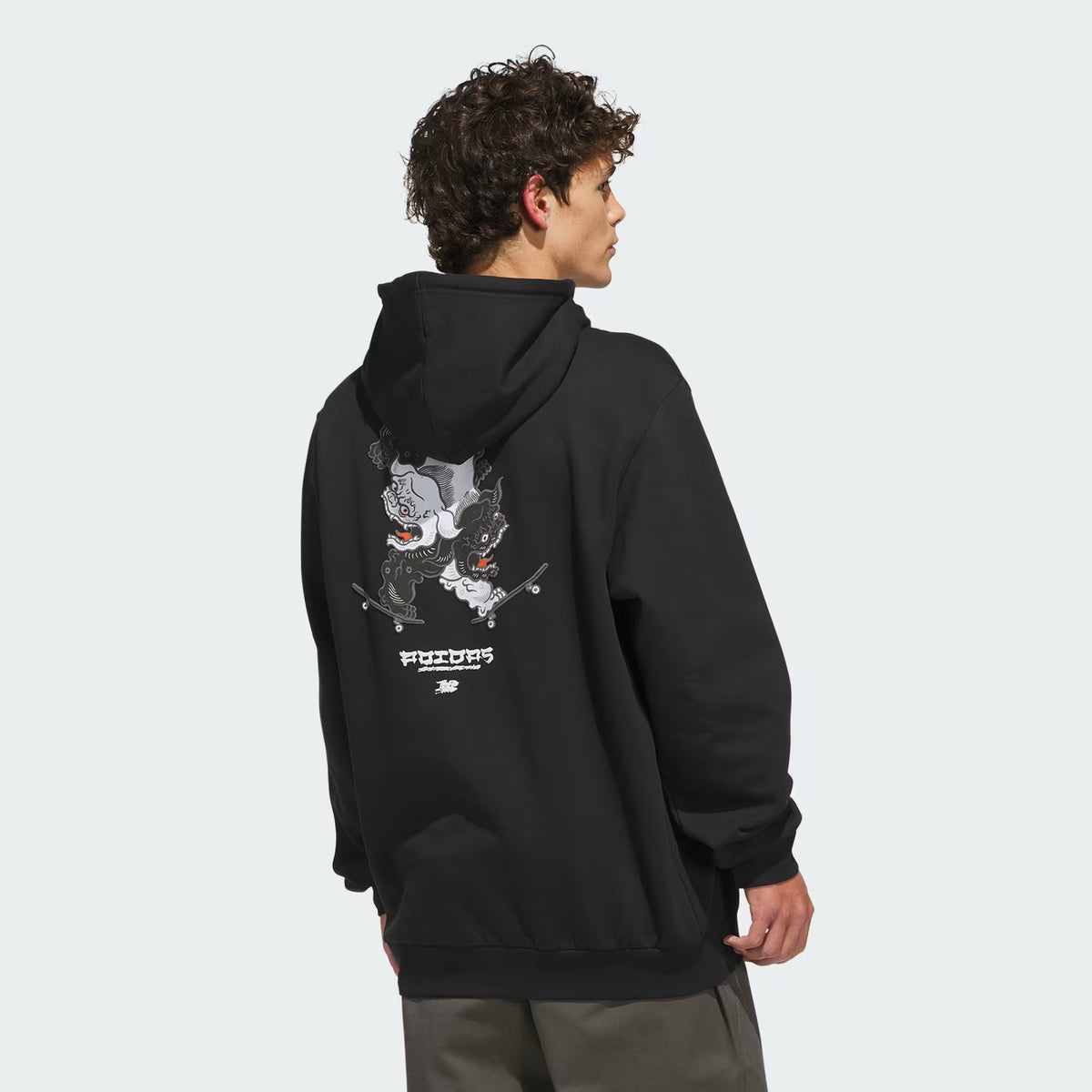 Adidas Skateboarding x Temple of Skate Foo Dog Hoodie