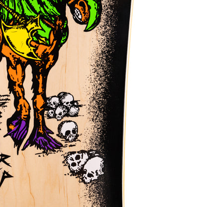 Welcome Super Simp on Early Grab Natural Skateboard Deck 10.0