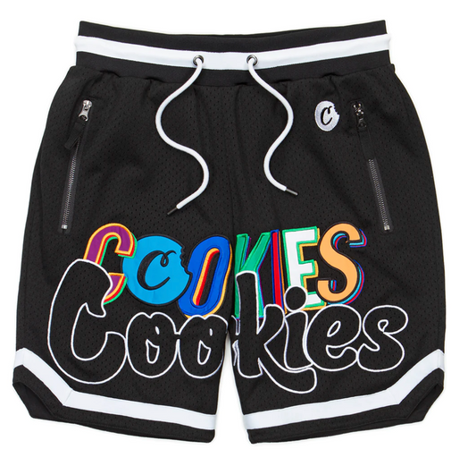 Cookies On The Block Mesh Shorts