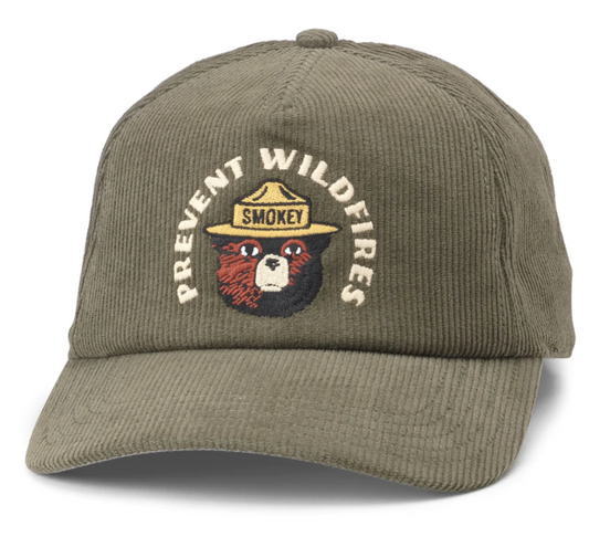 American Needle Smokey Bear Roscoe Cord Hat