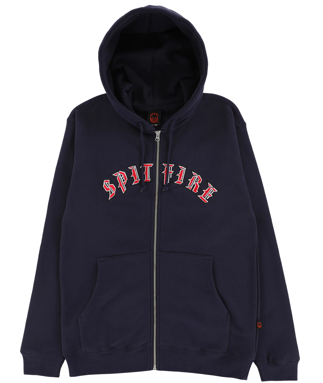 Spitfire Zipper Hoodie Old English Navy