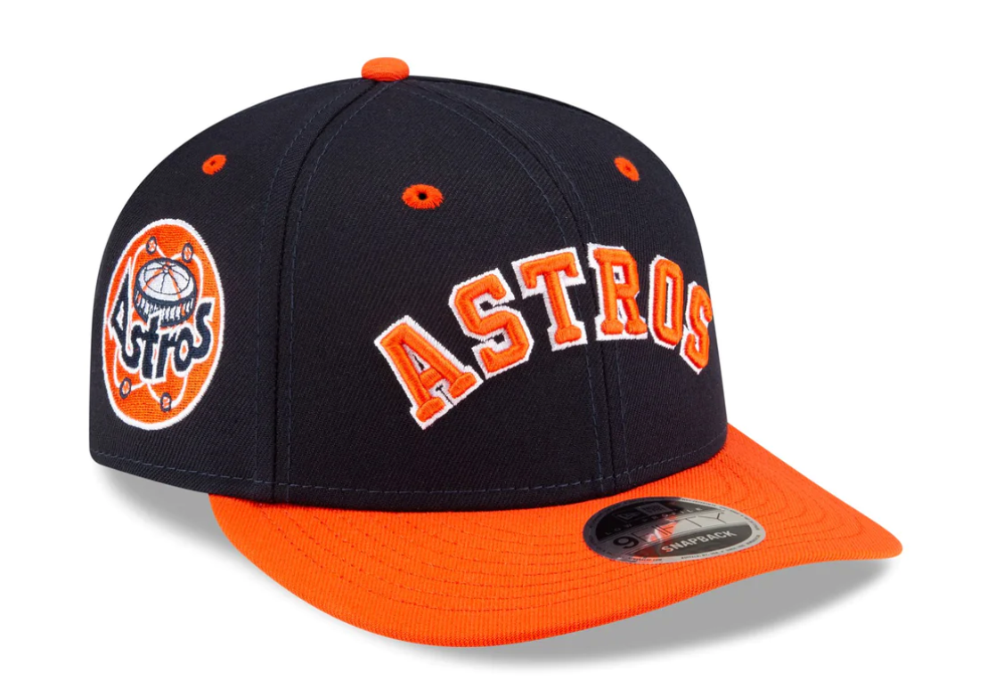 New Era Astros FELT Low Profile 9FIFTY Snapback