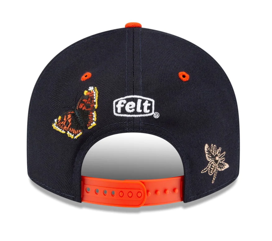 New Era Astros FELT Low Profile 9FIFTY Snapback