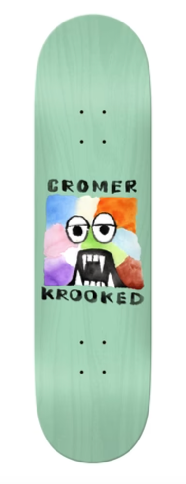 Krooked Cromer Fangs Skateboard Deck 8.5