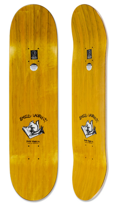 Polar Emile Laurent Burnside 2084 Skateboard Deck 8.5