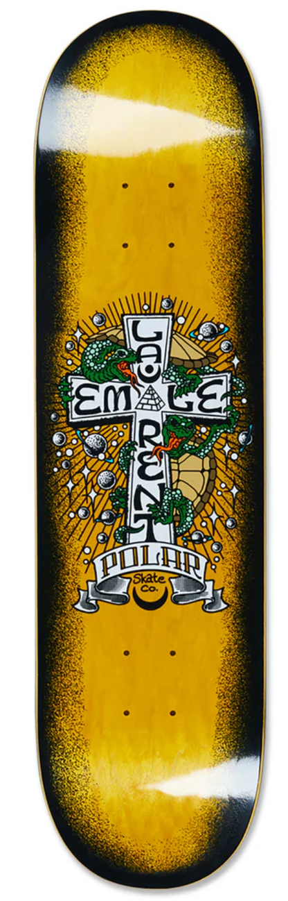 Polar Emile Laurent Turtle Town Skateboard Deck 8.25